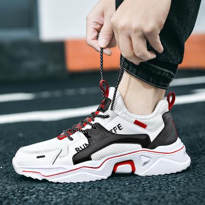 China Fashion Trend Men's Sports Running Shoes OEM ODM Styles New Casual Sneakers For Men Lighting Custom Fashion Trainers Shoes Non Slip for sale