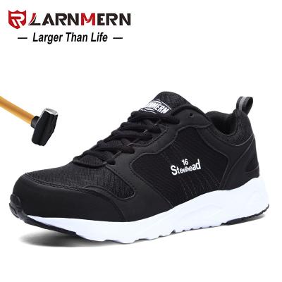 China STEELHEADED TROUT 16 Steel Toe Security Sport Shoes Men Breathable Safety Shoes Men's LARNMERN Special Elevating Toe Sneaker Work Shoes for sale