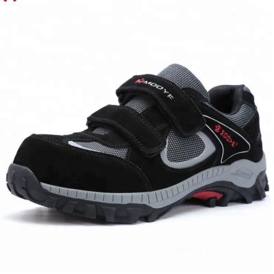 China Steel Toe New arrival! High quality protective suede and rubber leather upper sole work shoes, durable anti-puncture steel toe safety shoe for sale