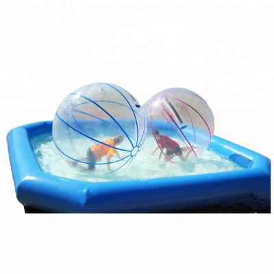 China Outdoor Playground Giant Around Pool With Water Toys Inflatable Pool for sale