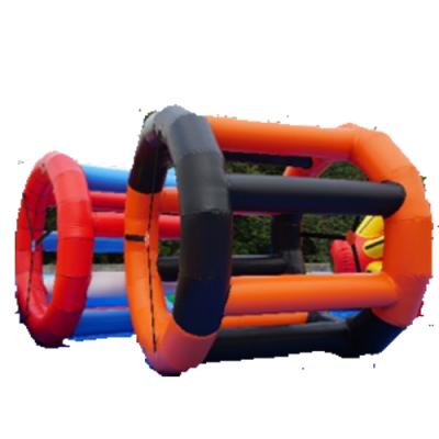 China Game On The Cheap Inflatable Pool Roller Wheel Inflatable Water Walking Wheel For Water Games for sale