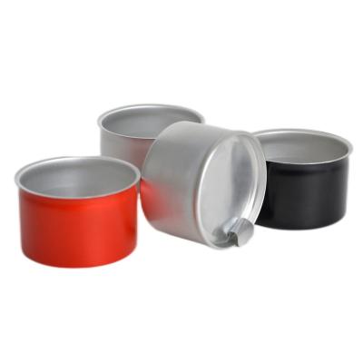 China Hot Selling 4830# Aluminum Food Tin Can Round Liquid Container Easy Open Jar For Food for sale