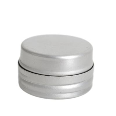 China Recycled Materials 3218kc 10ml Metal Food Storage Tea Cookie Jar Aluminum Can Packaging With Sealed Screw Lids for sale