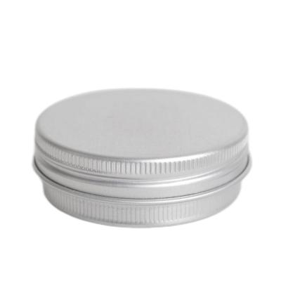 China Recycled Materials 5016# 25ml 50ml Aluminum Round Metal Food Packaging Box For Snacks Candy for sale