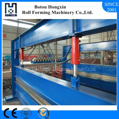 China Aluminum Sheet Roll Bending Machine 4 Meter Raw Material Width PLC Control for sale