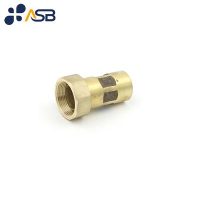 China Water Pipe System Plumbing Fit Brass Water Meter Coupling MC20 NSW METER NUTx20F for sale