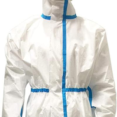 China Good Quality PP+PE Nonwoven Disposable Coverall Full Body Protective Coverall for sale