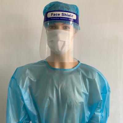 China PP+PE Factory Price Disposable Sterile Protective Gown And Coverall Suit Coverall Pad for sale