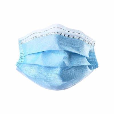 China Cheap Disposable CE Medical Face Mask Adult Disposable Medical Nonwoven Face Mask Earloop Type for sale