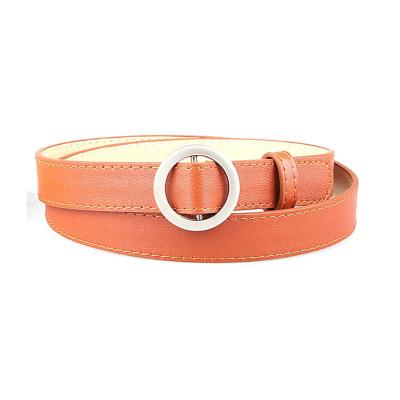 Cina Il cuoio punk dell'unità di elaborazione del pantalone allaccia 90cm la O Ring Buckle Belt in vendita