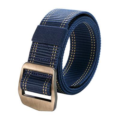 China Unisex- Mannelijke Katoenen Canvasriem 5.0cm Riem van de Gesp de Elastische Stof Te koop