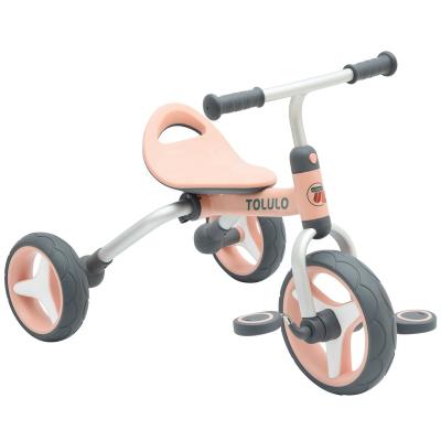 China Ride On Toy Wholesale Balance Bike Aluminum Kids Folding Baby Balancing Tricycle for sale