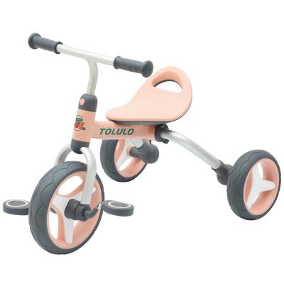 China cheap 3 wheel 3 in1 kids tricycle kids foldable tricycle for 2-6 years old kids for sale