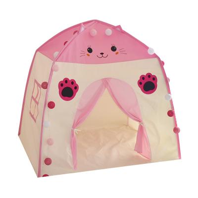 China Sports Toys 2021 Indoors Outdoor Kid's Play Toy House Hot Selling Cartoon Embroidered Oxford Tent for sale