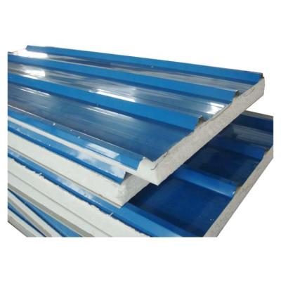 China Preferb Corrugated House 50mm Cam Lock Sandwich Panel Roof Sheet for sale