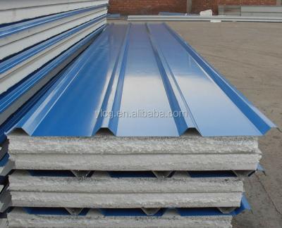 China High Density Shijiazhuang EPS Metal Insulated Metal Roof Panel for sale