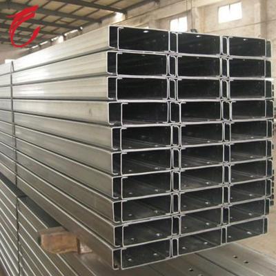 China Support roof competitive price c channel light steel for sale