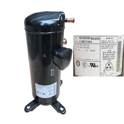 China Refrigeration Parts Sanyo Refrigeration Scroll Compressor For Refrigerator Cold Room 4.5hp Compressor C-SB353H8A Wholesale Fast Shipping for sale