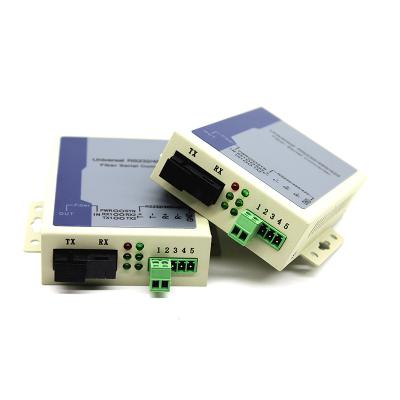 China Manufacturer Customized Road Access Control and Monitoring 5V2A 485 Fiber Optic 232 422 Media Data Converter Price for sale