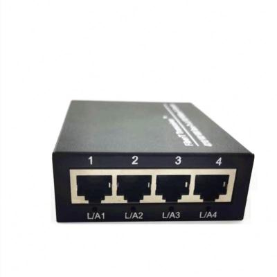 China FTTX 4 Port Fiber Switch, Gigabit Media Converter, Ethernet Converter, SC for sale