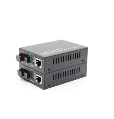 China Gigabit htb-gs-03 , Media Converter FTTH FTTX Single Mode 25km SC Fiber for sale