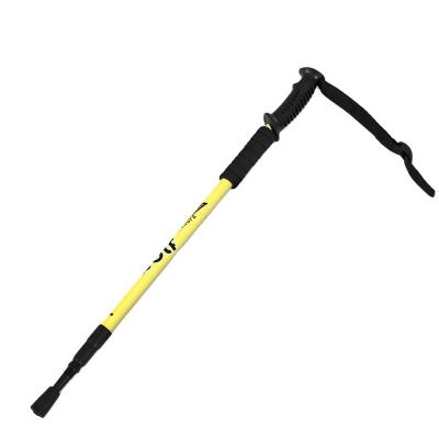 China Outdoor Camping Hiking OEM Factory Telescopic T-Handle Traveling Straight Handle Hiking Pole Trekking Pole for sale