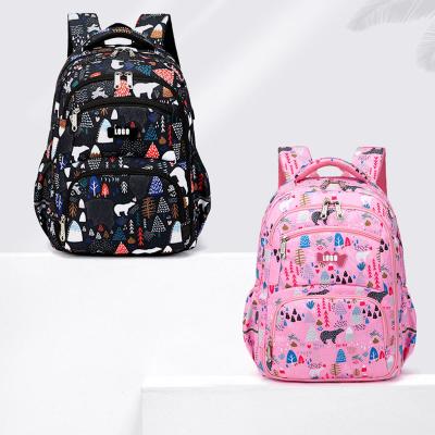 China Full Waterproof Custom Print All Over Youth Children Student School Backpack Teenager School Bags for sale