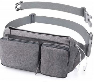 China Sports Waist Bag Adjustable Fanny Pack Unisex Travel Waist Bag Running Waist Bag for sale