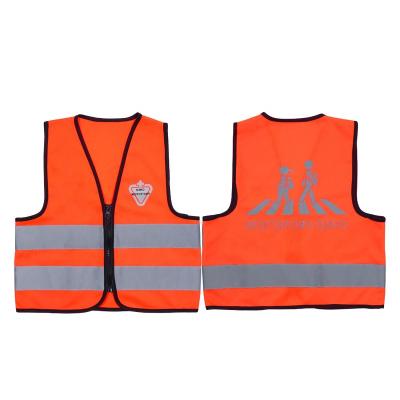 China Fonirra High Visibility Schoolchildren REFLECTIVE Custom Made Safety Vest for sale