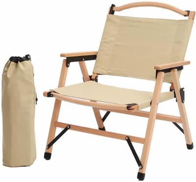 China New modern high quality natural multifunctional portable folding beach chairs low camping chair for picnic camping patio beach for sale