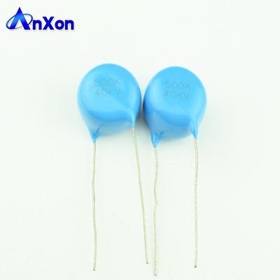 China Voltage 40KV 4700PF 472 Leaded Type Disc Size Ceramic Capacitor for sale