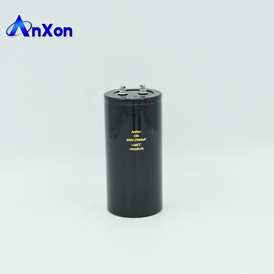 China 250V 27000UD 3000hours 105C Screw Terminals General Purpose Electrolytic Capacitor 250V 27000MFD for sale