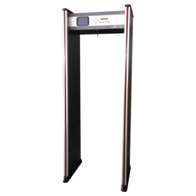 China Safety walk through gate metal door frame detector security scanner door en venta