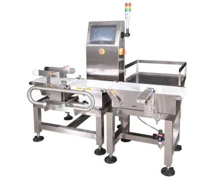 China High sensitivity production line automatic weight selection weight checker machine zu verkaufen