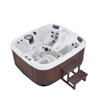 China JCAQUA Hot Tub Massage Spa Bathtub Modern Luxury Outdoor Hydraulic Lazy Baths Outdoor Whirlpool Baths for sale