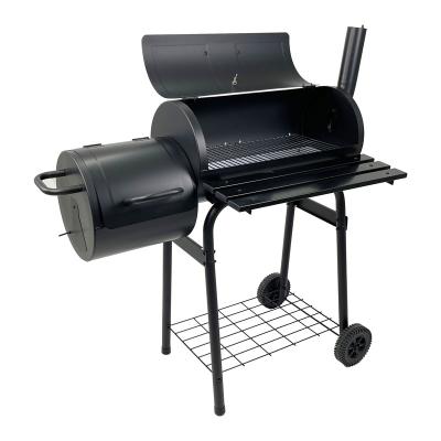 China Easily Assembled Folding Barrel Barbecue Sale Cart Outdoor Barbecue Cooking Grill Charcoal Grill for sale