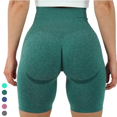 China 2020 New Style Viable Women's Gym Yoga Shorts Gaiters Butt Crac! crack! Leggings for sale