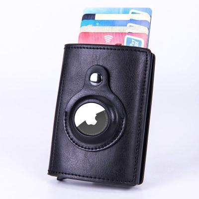 China Factory Good Quality Waterproof Rfid Wallet Metal Airtag Card Holder Directly With Wholesale Price for sale