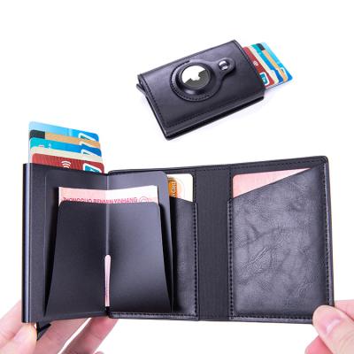 China Factory Direct High Quality Waterproof Airtag Holder Rfid Business Card Key Wallet for Men and Women for sale