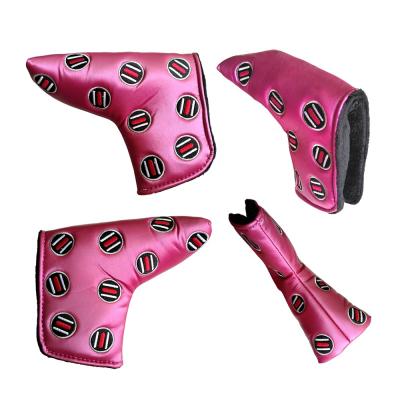 China Custom Waterproof PU Leather Golf Head Covers For Golf Club Other Golf Products for sale