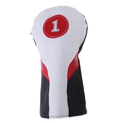 China High Quality PU Leather Golf Club Head Covers Factory Price Cover Wholesale Golf for sale