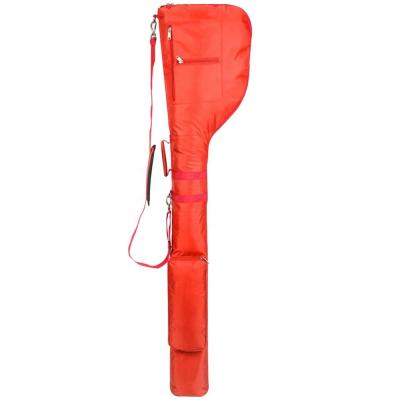 China Nylon Golf Bag Waterproof Golf Pencil Bag Lightweight Logo Golf Equipment Custom Made China for sale