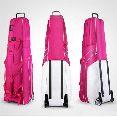 China Cheap OEM Golf Cover Nylon Rain Bag Travel Nylon Waterproof Cover Golf Cover Bag for sale