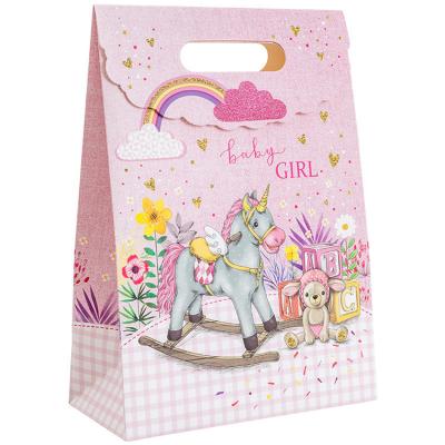 China Wholesale Hot Sale Recycled Materials Tote Paper Bag Flip Candy Bag Gift Paper Bag for sale