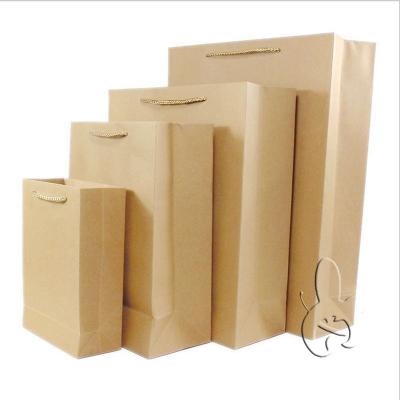 China Recyclable Custom Merchandise Bags With Handle Wholesale for sale