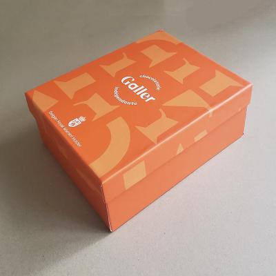 China 2021 New Food Grade Biodegradable Customization Printed Luxury Chocolate Packaging Box for sale