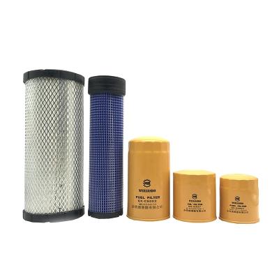 China ZAX60 70 excavator excavator oil filter element filter element air filter element diesel engine for sale