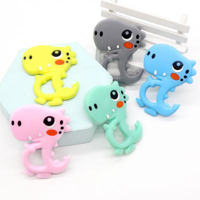 China Soft Toy Guaranteed Quality Unique Food Grade Soft Silicone Animal Teether Bbay Chewing Toys for sale