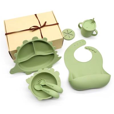 China Sustainable Baby  silicone kids dining 6PCS for sale