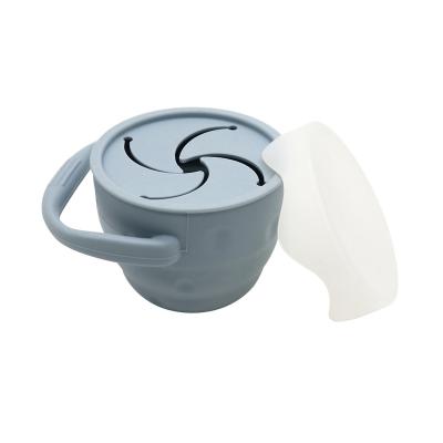 China BPA Free silicone baby  snack cups for sale